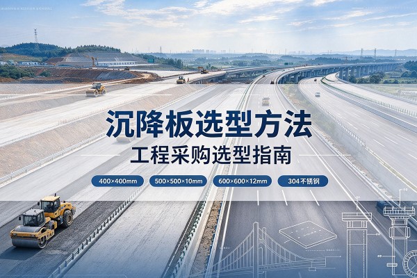 黑水沉降板选择方法