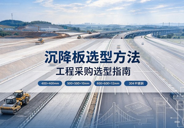 黑水沉降板选择方法